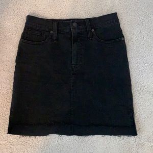 Madewell Jean skirt